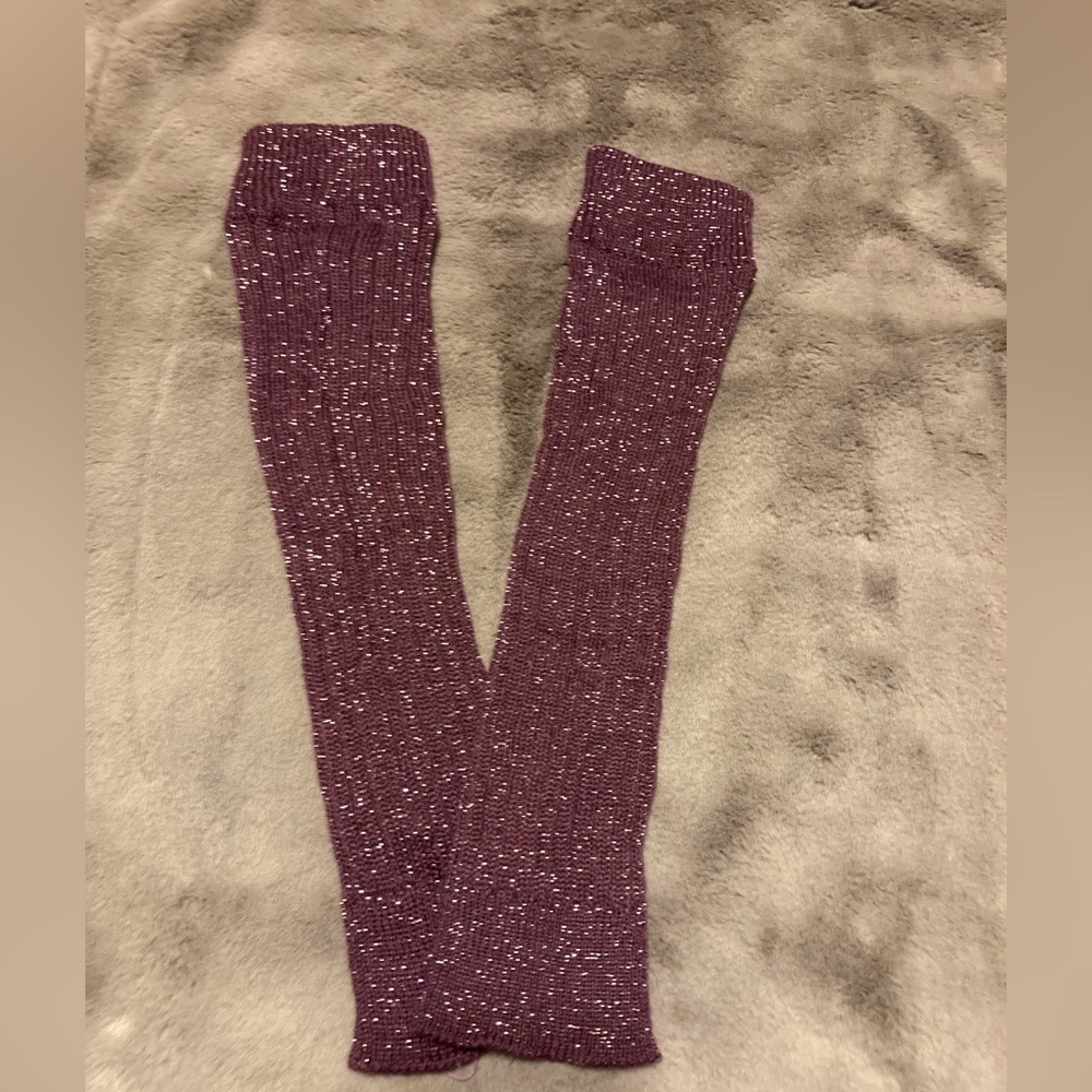 Steve Madden NWOT sparkly leg warmers 3/$15 - Picture 3 of 3